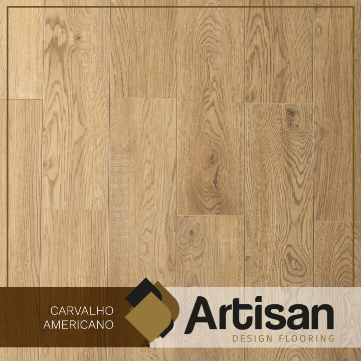 Piso Laminado 10mm Carvalho Americano